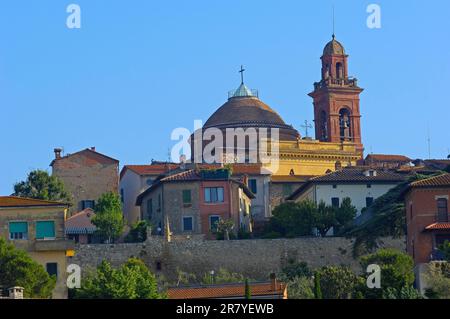 Castiglione del Lago, lago trasimeno, Trasimeno-See, Provinz Perugia, Umbrien, Italien Stockfoto