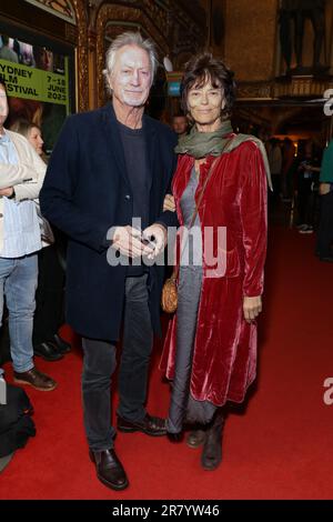 18. Juni 2023: BRYAN BROWN und RACHEL WARD besuchen die australische Premiere von „Indiana Jones and the Dial of Destiny“ im State Theatre am 18. Juni 2023 in Sydney, NSW, Australien (Kreditbild: © Christopher Khoury/Australian Press Agency via ZUMA Wire) NUR REDAKTIONELLE VERWENDUNG! Nicht für den kommerziellen GEBRAUCH! Stockfoto