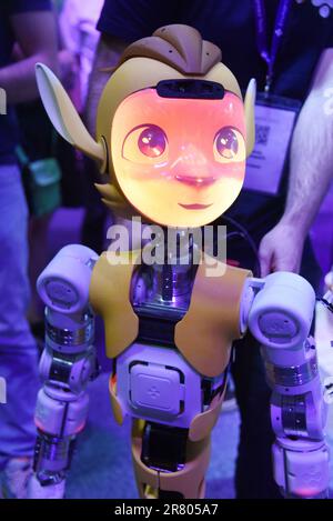 Allgemeine Atmosphäre während der Viva Technology VivaTech 2023 Messe in Paris, Frankreich am 17. Juni 2023 Foto von Alain Apaydin/ABACAPRESS.COM Stockfoto