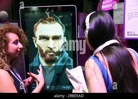 Allgemeine Atmosphäre während der Viva Technology VivaTech 2023 Messe in Paris, Frankreich am 17. Juni 2023 Foto von Alain Apaydin/ABACAPRESS.COM Stockfoto