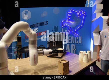 Allgemeine Atmosphäre während der Viva Technology VivaTech 2023 Messe in Paris, Frankreich am 17. Juni 2023 Foto von Alain Apaydin/ABACAPRESS.COM Stockfoto