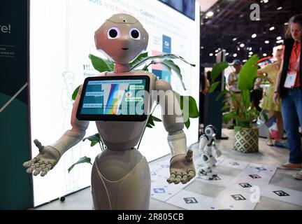 Allgemeine Atmosphäre während der Viva Technology VivaTech 2023 Messe in Paris, Frankreich am 17. Juni 2023 Foto von Alain Apaydin/ABACAPRESS.COM Stockfoto