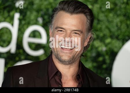 Monte Carlo, Monaco. 18. Juni 2023. Josh Duhamel nimmt am 18. Juni 2023 beim Monte-Carlo-TV-Festival 62. in Monte-Carlo, Monaco, an der Fotokonferenz der Buddy Games 2 Teil. Foto: David Niviere/ABACAPRESS.COM Kredit: Abaca Press/Alamy Live News Stockfoto