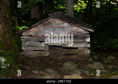 Ephraim Bales Farmstead, Gatlinburg, Tennessee. Stockfoto