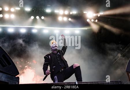 Kopenhagen, Dänemark, 16. Juni 2023 Slipknot in Copenhell. Corey Taylor - Lead Vocals Credit: PEO Mšller/Alamy Live News Stockfoto