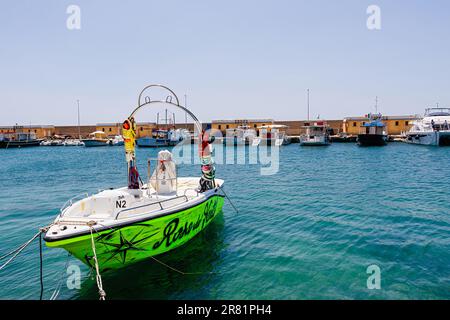 Torre Vado in Apulien, eine kleine Perle am Ufer des Ionischen Meeres, Stockfoto