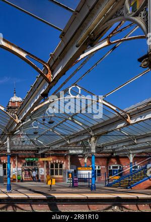 Whitley Bay, eine Küstenstadt im nordtynesianischen Bezirk in Tyne and Wear, England. Stockfoto