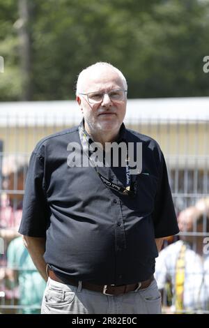 Im Bild: Carsten Liebig. Die Stadt Görlitz würdigt den Ehrenspielführer von Dynamo Dresden Hans-Jürgen „Dixie“ Dörner, indem sie den „Dixie-Dörner-Weg Stockfoto