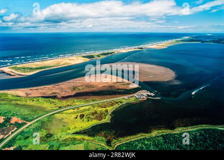 Luftaufnahme des PEI-Nationalparks, PEI, Kanada Stockfoto