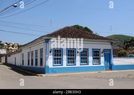 São José do Barreiro, São Paulo, Brasilien, 25. März 2023. Eintritt in das Stadtzentrum von São José do Barreiro. Stockfoto