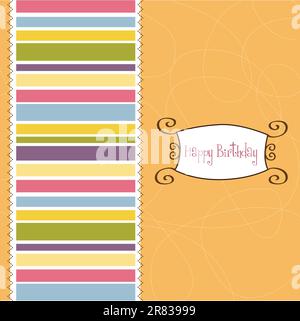 Grußkarte-Template-design Stock Vektor