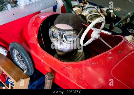 Autojumble beim Flywheel Event im Bicester Heritage 2023 Stockfoto