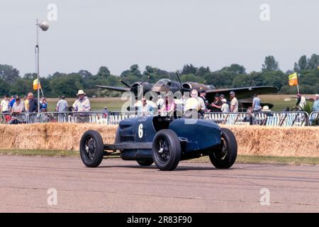 Schwungrad-Event auf der Bicester Heritage 2023 Stockfoto