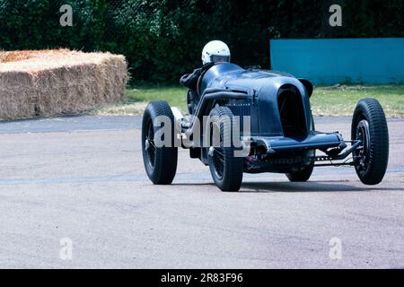 Schwungrad-Event auf der Bicester Heritage 2023 Stockfoto