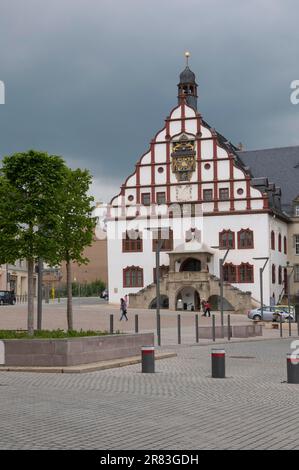 Plauen, Altes Rathaus Stockfoto