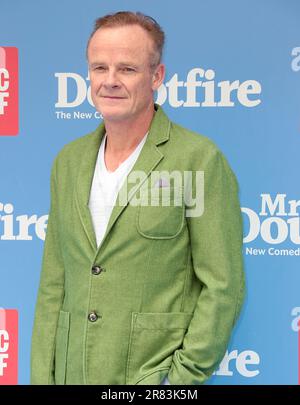 18. Juni 2023 - London, England, Großbritannien - Al Petrie nimmt an der Vorstellung von Frau Doubtfire Gala im Shaftesbury Theatre Teil Stockfoto