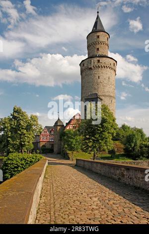 Hexenturm, Idstein, Hessen, Deutschland Stockfoto