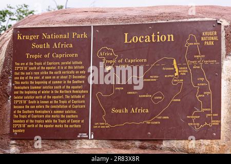 Tropic of Capricorn, S. Stockfoto