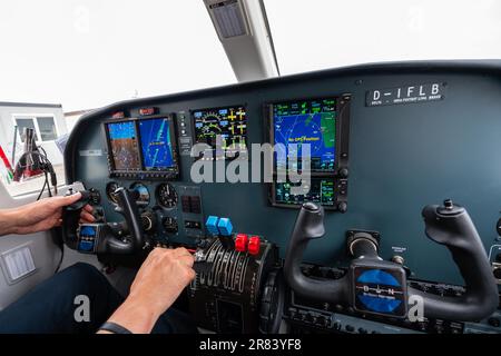 FLN Frisia Air Traffic Stockfoto