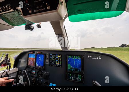 FLN Frisia Air Traffic Stockfoto