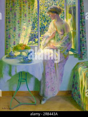 Am frühen Morgen Sonnenschein, Louis Ritman, circa 1913, Indianapolis Museum of Art, Indianapolis, Indiana, USA, Nordamerika Stockfoto