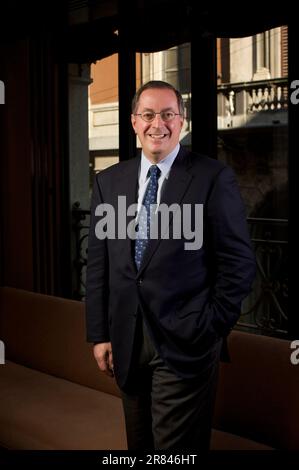 Portrait von Paul Otellini, Intel CEO Stockfoto