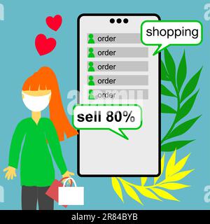 Stock Trade isoliert Cartoon Vektor Illustrationen Set. Lernen Sie, Geld zu investieren, Börse Markt für Anfänger, Aktienhandel App, verwenden Sie Online-Tradi Stock Vektor