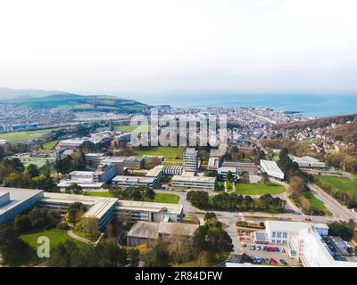 Aberystwyth University Campus. Stockfoto