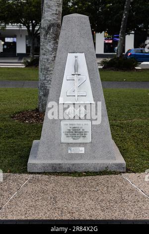 Cairns war Memorial ist ein denkmalgeschütztes Denkmal an der Esplanade, Cairns City, Cairns, Cairns Region, Queensland, Australien Stockfoto