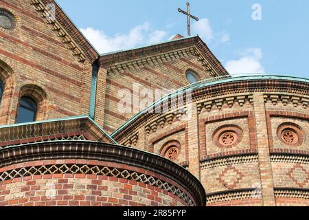 St. Matthäus Kirche und Turmblick, Berlin, Deutschland Stockfoto