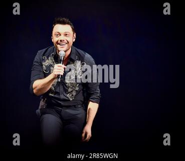 Mailand, Italien. 18. Juni 2023. TIZIANO FERRO während TIZIANO FERRO TZN2023, italienisches Sängerkonzert in Mailand, Italien, Juni 18 2023 Kredit: Independent Photo Agency/Alamy Live News Stockfoto