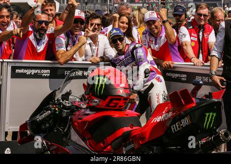 Sachsenring, Deutschland. , . #5 ZARCO Johann (FRA)/Moto GP MotoGP, MOTO GP, Saison 2023 auf dem Sachsenring, Motorrad Grand Prix von DEUTSCHLAND - Motorsport, Motorrad Road Racing, Motorrad-WM, Foto und Copyright © Udo STIEFEL/ATP Bilder (STIEFEL Udo/ATP/SPP) Kredit: SPP Sport Press Photo. Alamy Live News Stockfoto