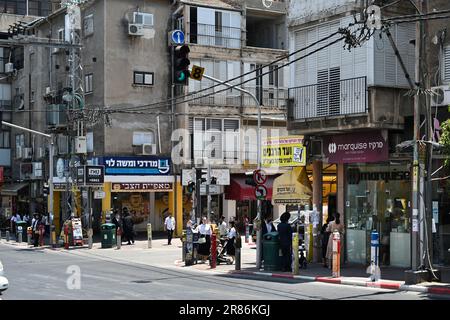 Alltag in Bnei Brak, Israel Stockfoto