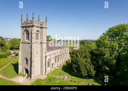 Kirche St. Mary Magdalena, Schlachtfeld, Shropshire, erbaut am Ort der Schlacht von Shrewsbury, wo Heinrich IV. Besiegt wurde, ist Rivale Henry „Hotspur“ Stockfoto