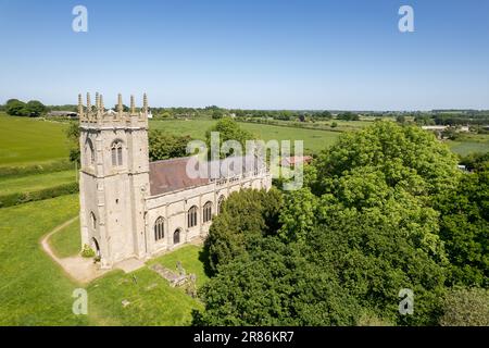 Kirche St. Mary Magdalena, Schlachtfeld, Shropshire, erbaut am Ort der Schlacht von Shrewsbury, wo Heinrich IV. Besiegt wurde, ist Rivale Henry „Hotspur“ Stockfoto