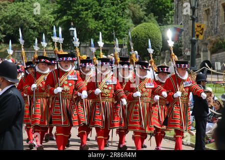 Windsor Royal Garter 2003 Stockfoto