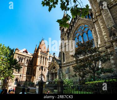 Scot's Church, Presbyterianische Kirche im Stadtzentrum von Melbourne, Victoria, Australien Stockfoto