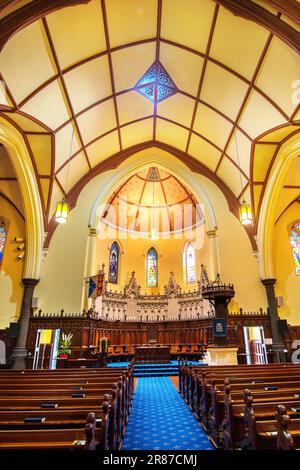 Scot's Church, Presbyterianische Kirche im Stadtzentrum von Melbourne, Victoria, Australien Stockfoto