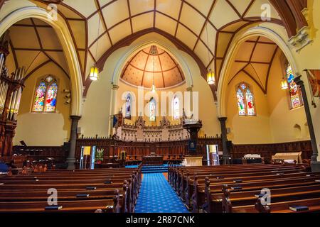 Scot's Church, Presbyterianische Kirche im Stadtzentrum von Melbourne, Victoria, Australien Stockfoto