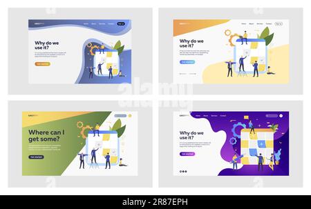 Planungstafel fertig Stock Vektor