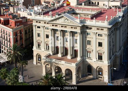 Barcelona, Katalonien, Spanien, Gebäude Der Militärregierung Stockfoto