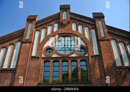 LWL Industriemuseum Zeche Zollern, Waschkaue, Regionalverband Westfalen-Lippe, Dortmund, Ruhrgebiet, Nordrhein-Westfalen, Deutschland Stockfoto