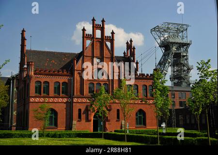 Lay Hall, Court of Honour, Landschaftsverband Westfalen-Lippe, LWL-Industriemuseum Zeche Zollern, Dortmund, Ruhrgebiet, Nordrhein-Westfalen Stockfoto