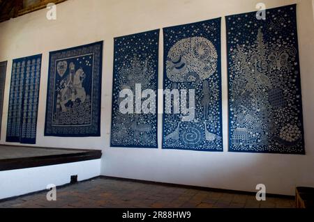 Blue Dyer Museum, Blue Dyer Museum, Blue Dye Factory, Papa, Transdanubia, Ungarn Stockfoto