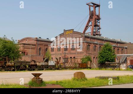 Industriedenkmal Zeche Zollverein, Route of Industrial Culture, PACT Centre Dance Landscape, Essen, Ruhrgebiet, Nordrhein-Westfalen, Deutschland Stockfoto