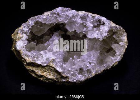 Celestine Crystal Mineral aus Madagaskar Stockfoto