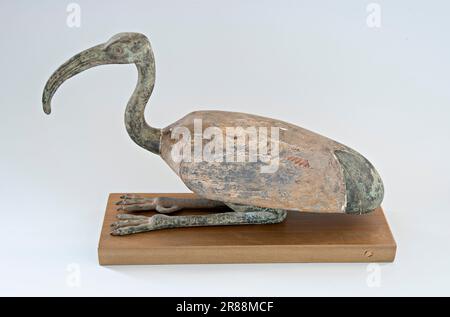 Alte Ibis-Statue Stockfoto