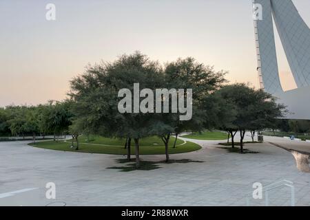 Doha, Katar - 05. Juni 2023: Umbau des alten Hafens von Doha in den Stadtteil Mina Box Park Katar Stockfoto