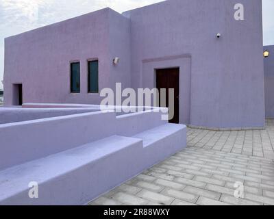 Doha, Katar - 05. Juni 2023: Umbau des alten Hafens von Doha in den Stadtteil Mina Box Park Katar Stockfoto