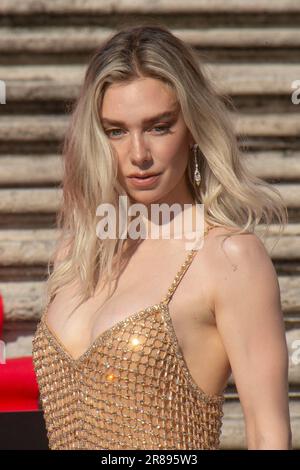 Italien, Rom, 19. Juni 2023. Weltpremiere des Actionfilms „Mission Impossible - Dead Reckoning Part One“ auf der Spanischen Treppe. Abbildung: Vanessa Kirby Photo © Fabio Mazzarella/Sintesi/Alamy Live News Stockfoto